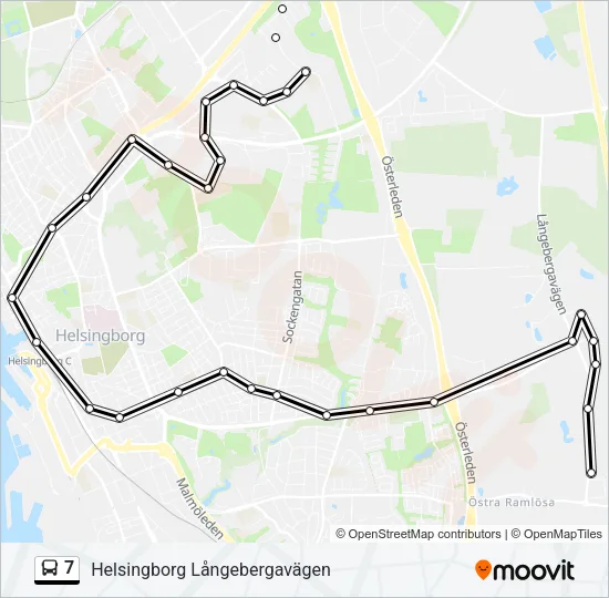 7  Linje karta