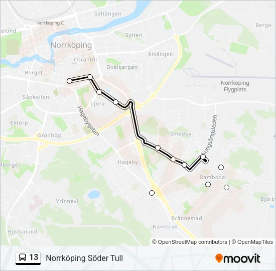 13  Line Map