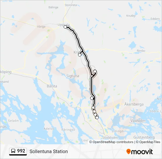 992  Line Map