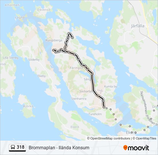 318  Line Map