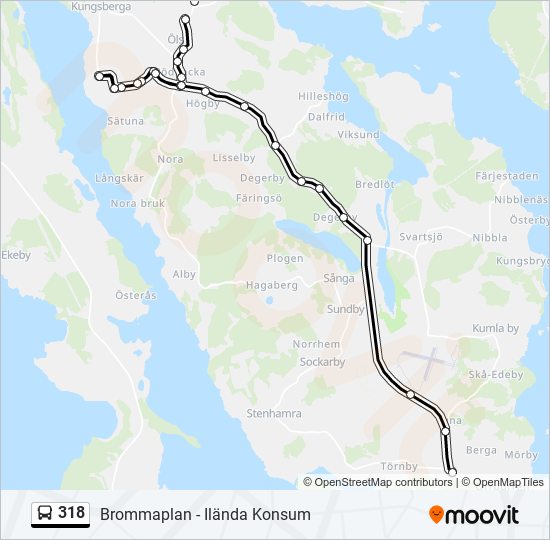 318  Line Map