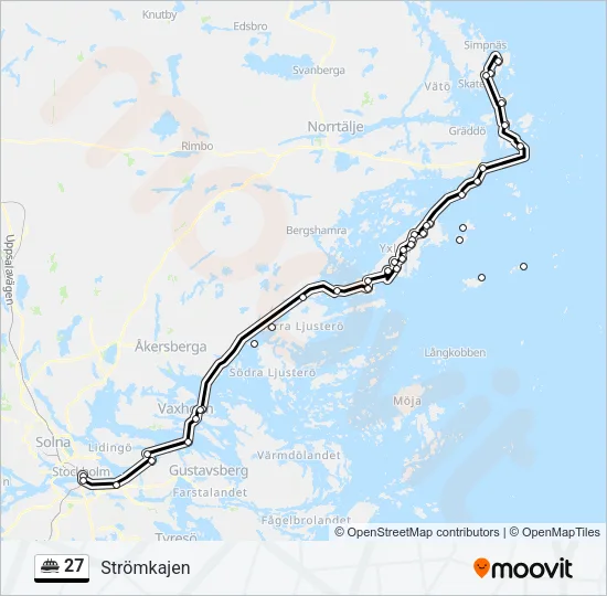 27 Ferry Line Map