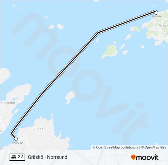 27 Ferry Line Map