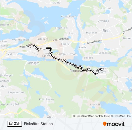 25F  Line Map