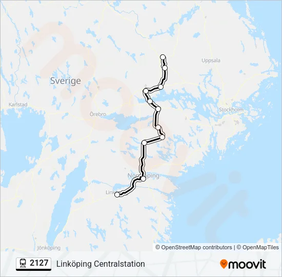2127 Train Line Map