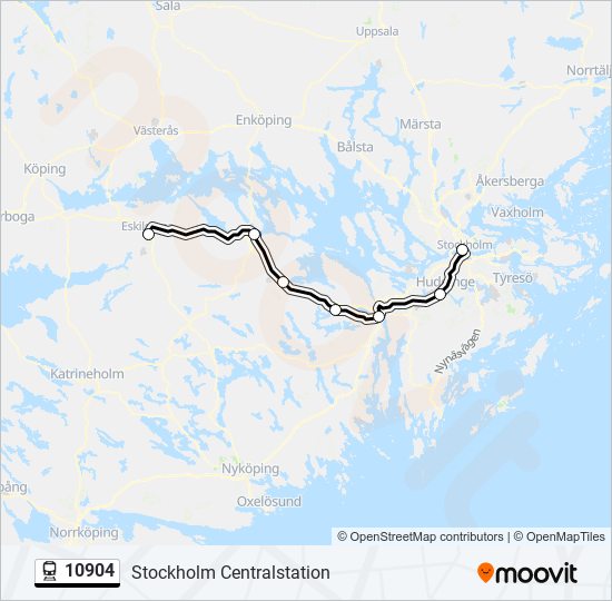 10904 train Line Map