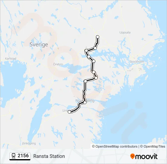 2156 Train Line Map
