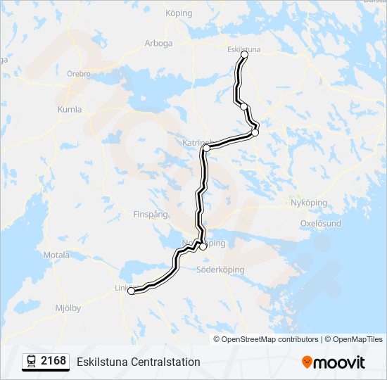 2168 train Line Map