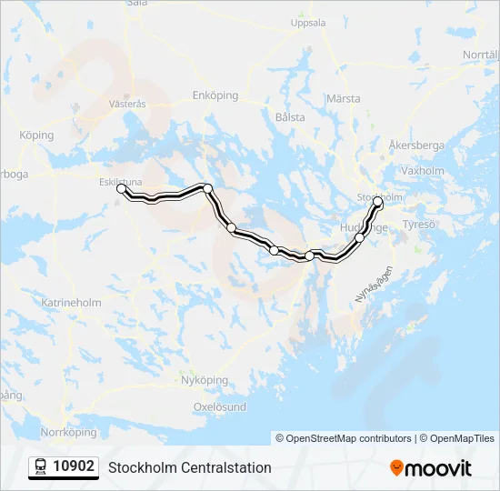 10902 Train Line Map