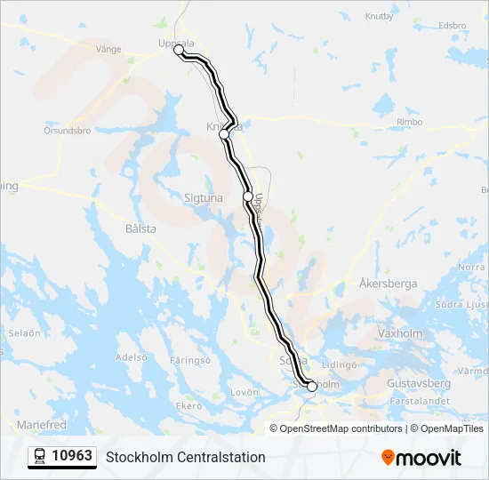 10963 Train Line Map