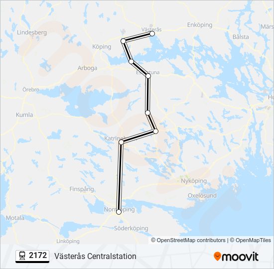 2172 train Line Map