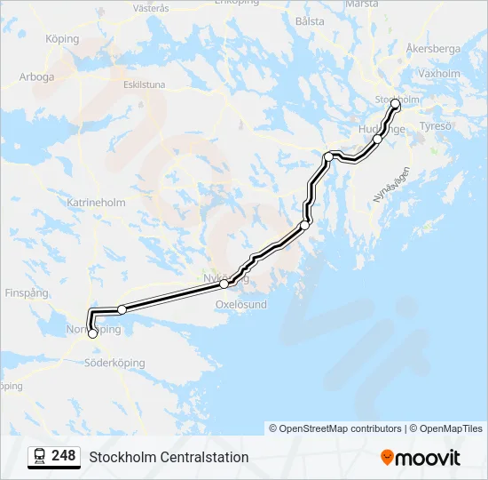 248 Train Line Map