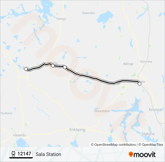 12147 Train Line Map