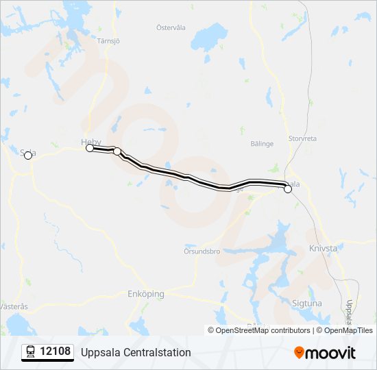 12108 train Line Map