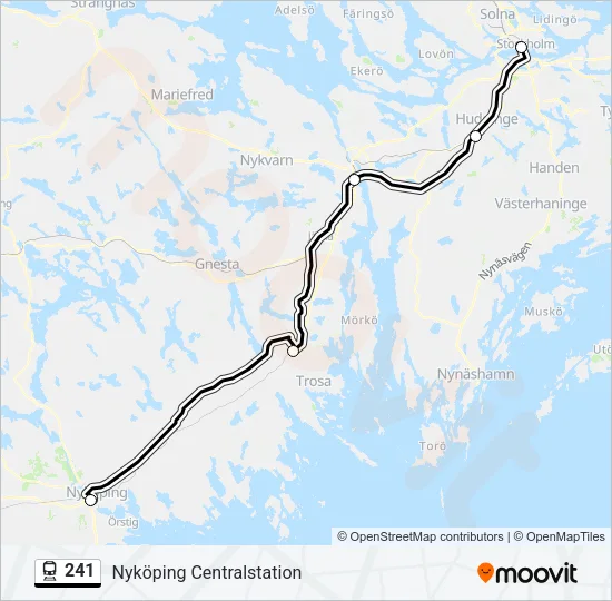 241 Train Line Map