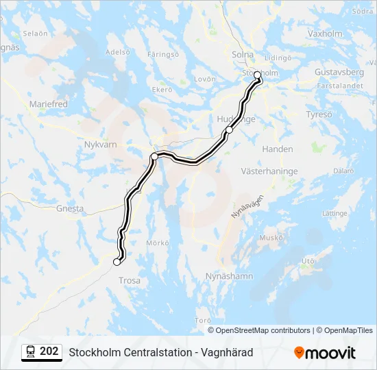 202 Train Line Map