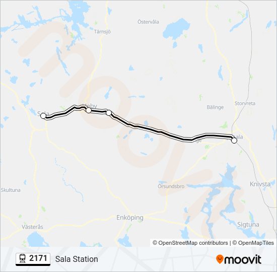 2171 train Line Map