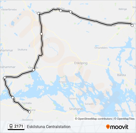 2171 train Line Map