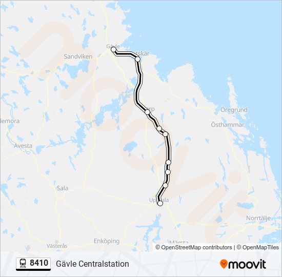 8410  Line Map