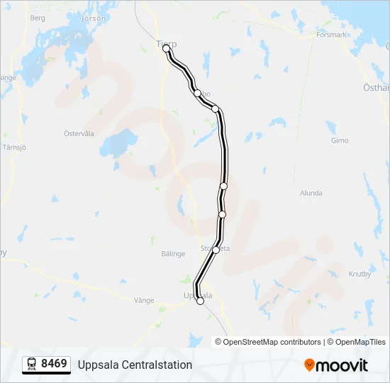8469 Train Line Map