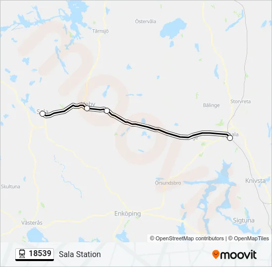 18539 Train Line Map