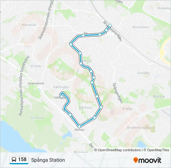 158  Line Map