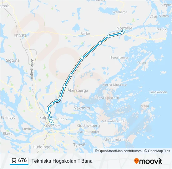 676  Line Map