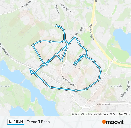 185H  Line Map