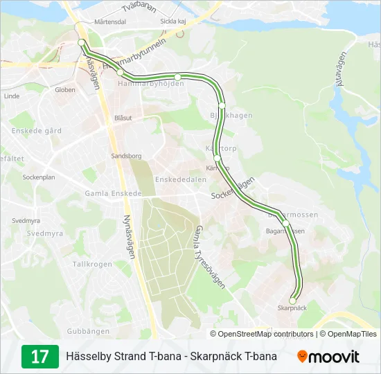 17  Line Map