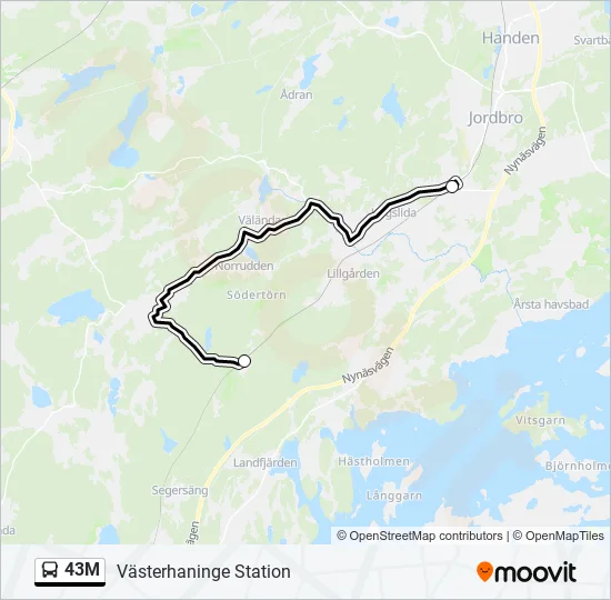 43M  Line Map