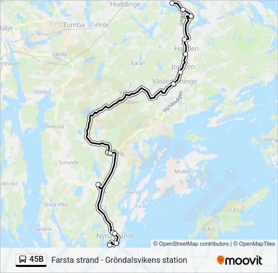 45B  Line Map