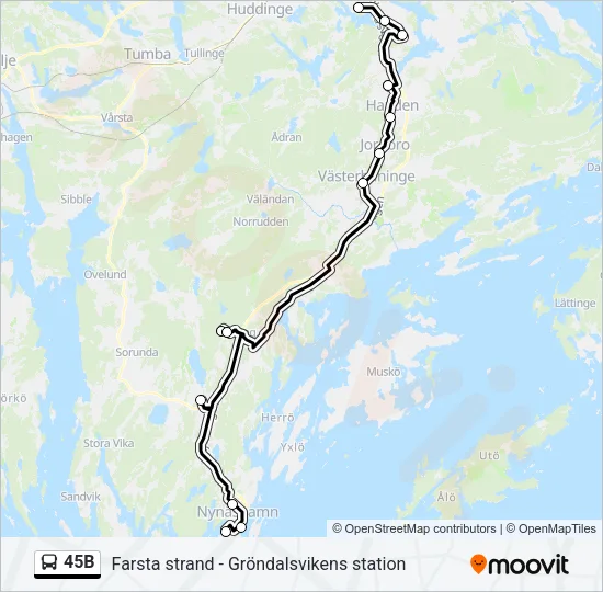 45B  Line Map