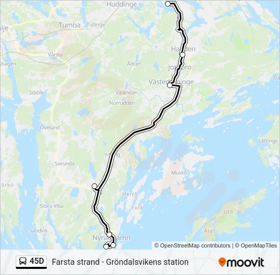 45D  Line Map