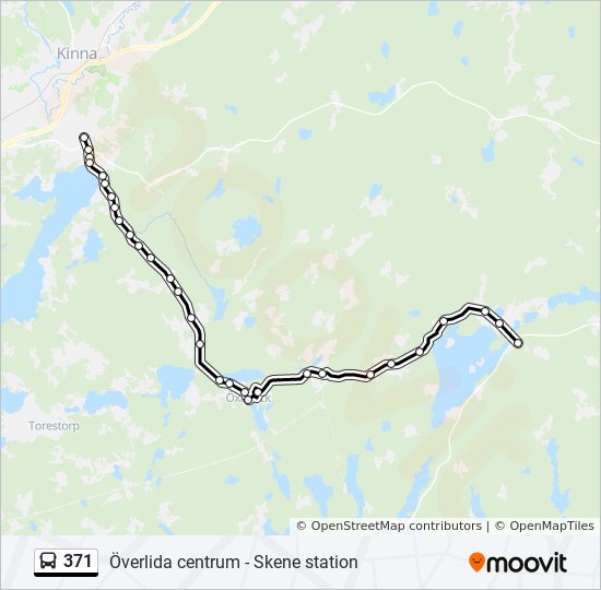 Bus 371 Route Map 371 Route: Schedules, Stops & Maps - Örby Centrum (Updated)