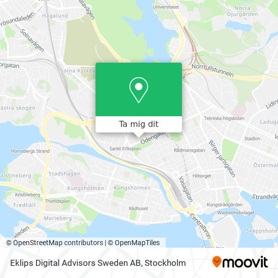 Eklips Digital Advisors Sweden AB karta