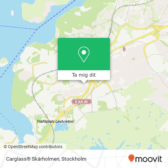 Carglass® Skärholmen karta