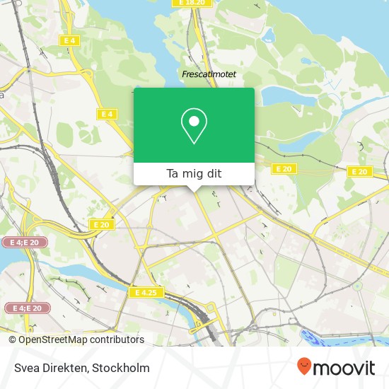 Svea Direkten karta