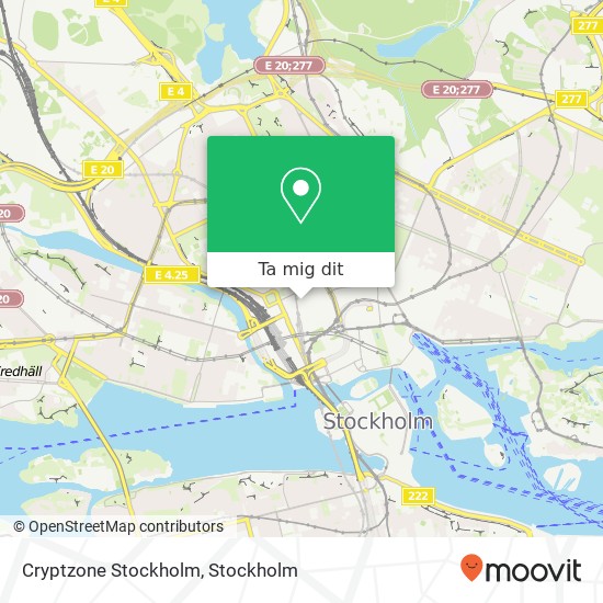 Cryptzone Stockholm karta