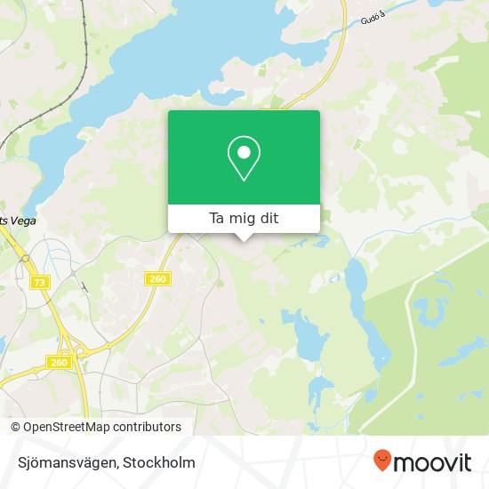 Sjömansvägen karta