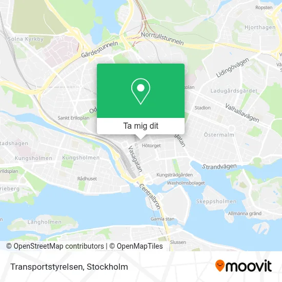 Transportstyrelsen karta