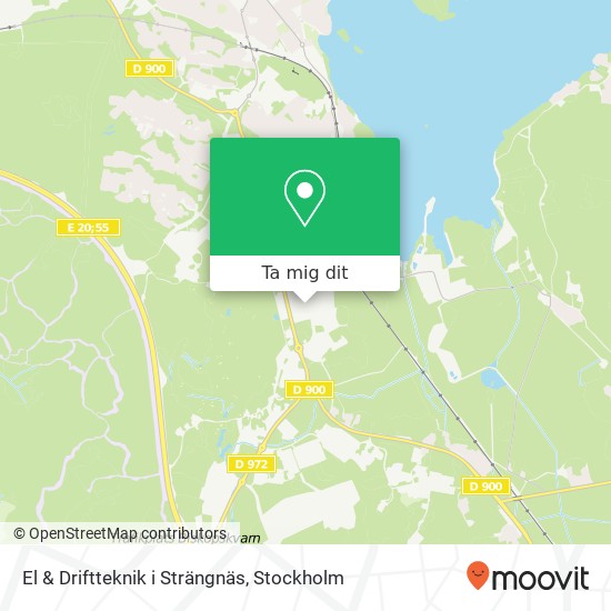 El & Driftteknik i Strängnäs karta