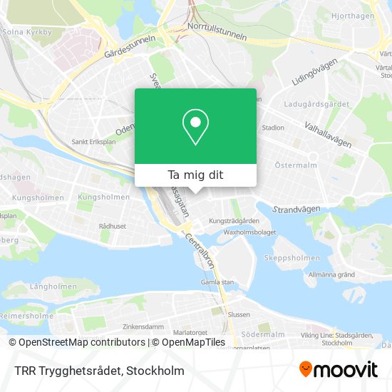 TRR Trygghetsrådet karta