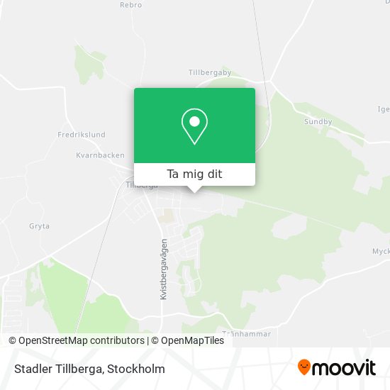 Stadler Tillberga karta