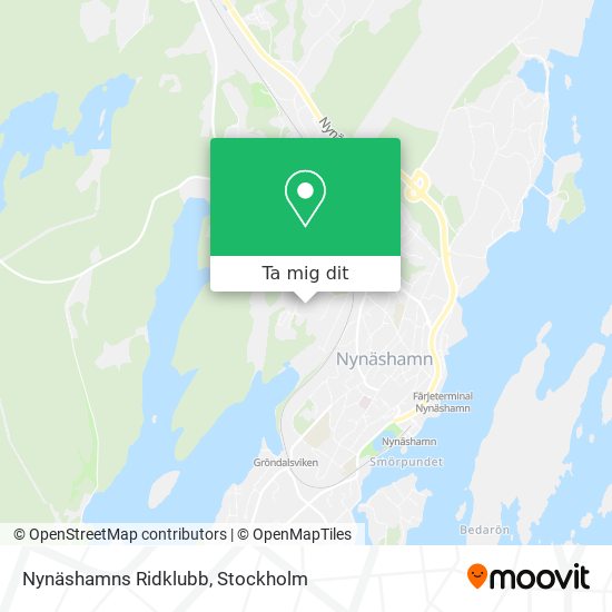 Nynäshamns Ridklubb karta