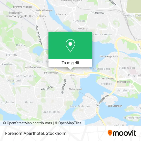 Forenom Aparthotel karta