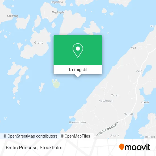 Baltic Princess karta