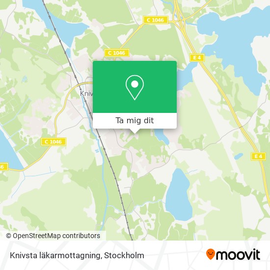 Knivsta läkarmottagning karta