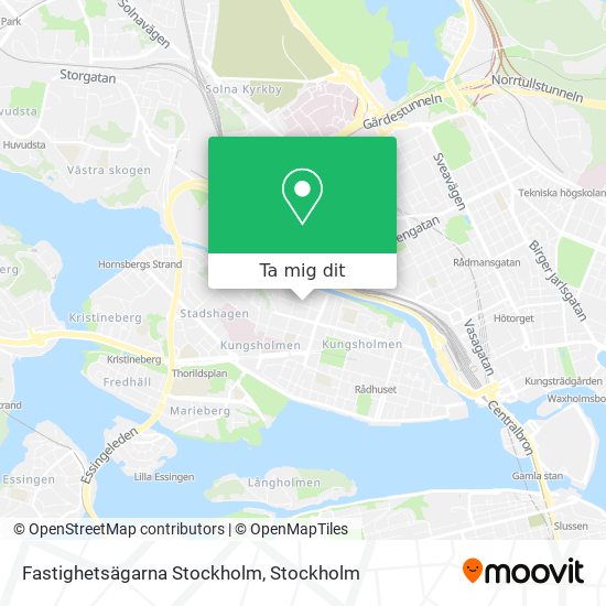 Fastighetsägarna Stockholm karta