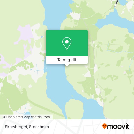 Skarvberget karta