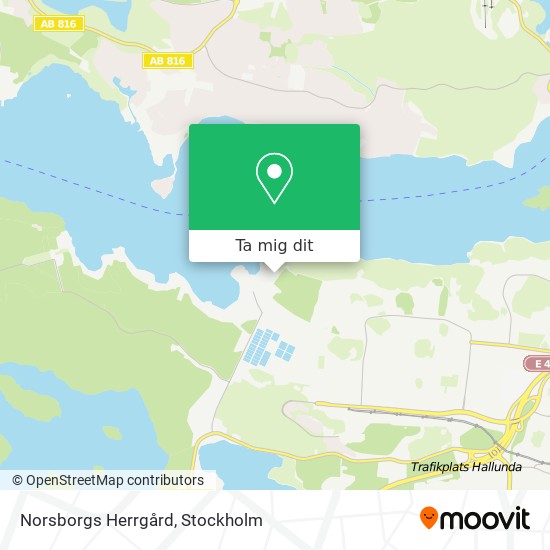 Norsborgs Herrgård karta